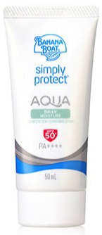 Banana Boat Simply Protect Aqua Daily Moisture SPF 50