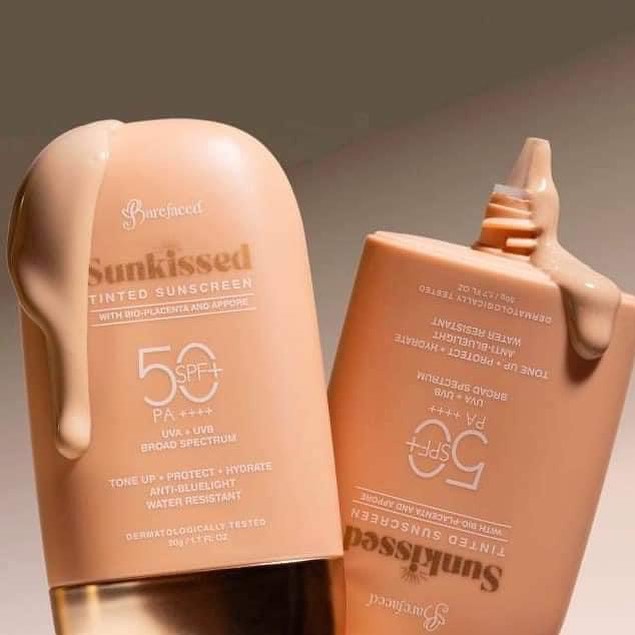 Barefaced Sunkissed Tinted Sunscreen SPF50 PA+++