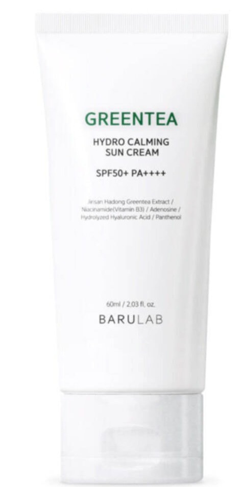 Barulab Greentea Hydro Calming Sun Cream SPF 50