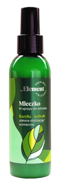 Basil Element Strengthening Anti Hair Loss Leave-In Milk Spray