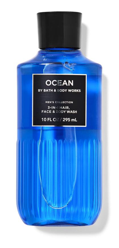 Bath and Body works Ocean 3 In 1 Hair, Face, And Body Wash