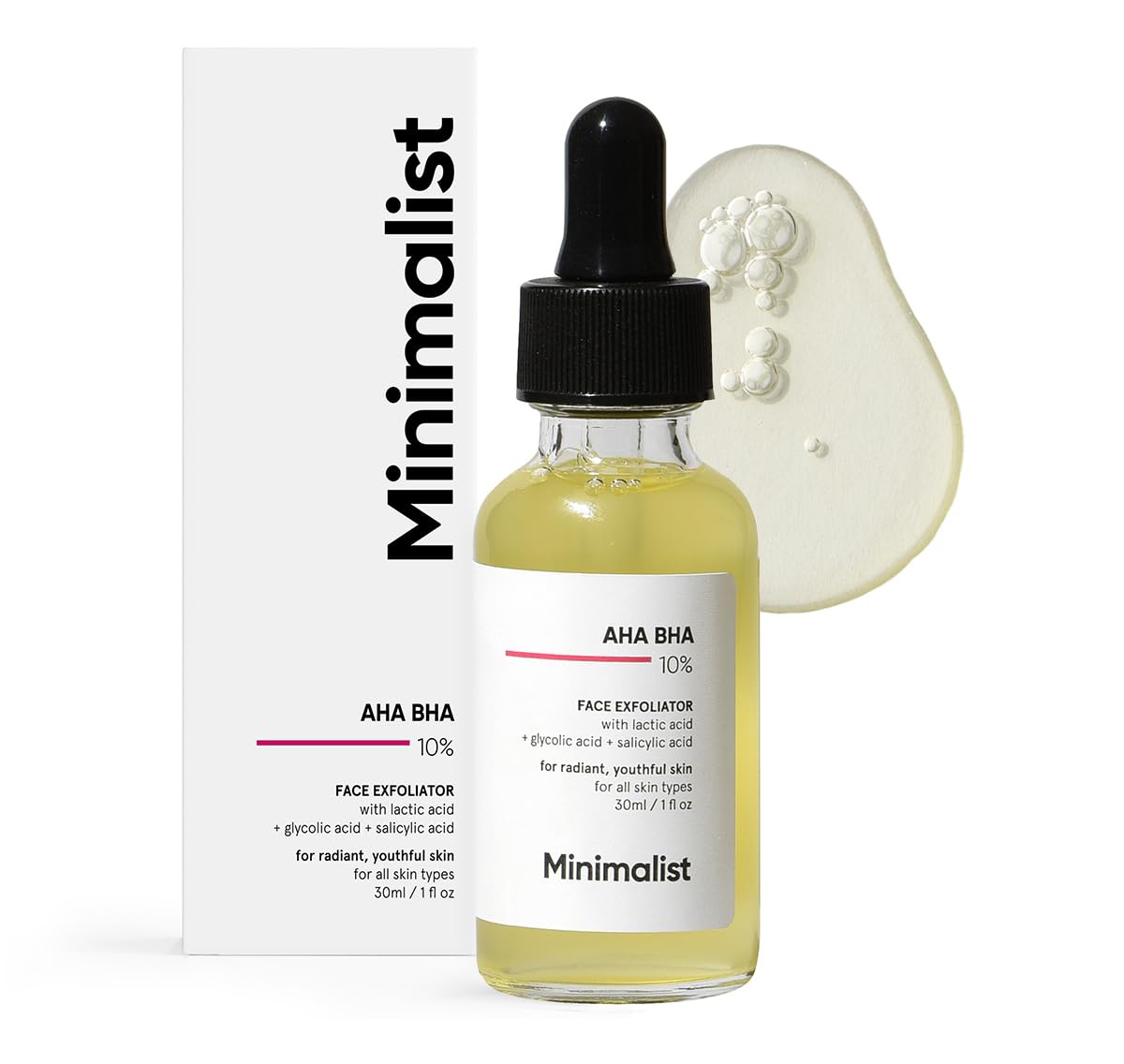 Be Minimalist Minimalist 10% AHA BHA Exfoliating Serum