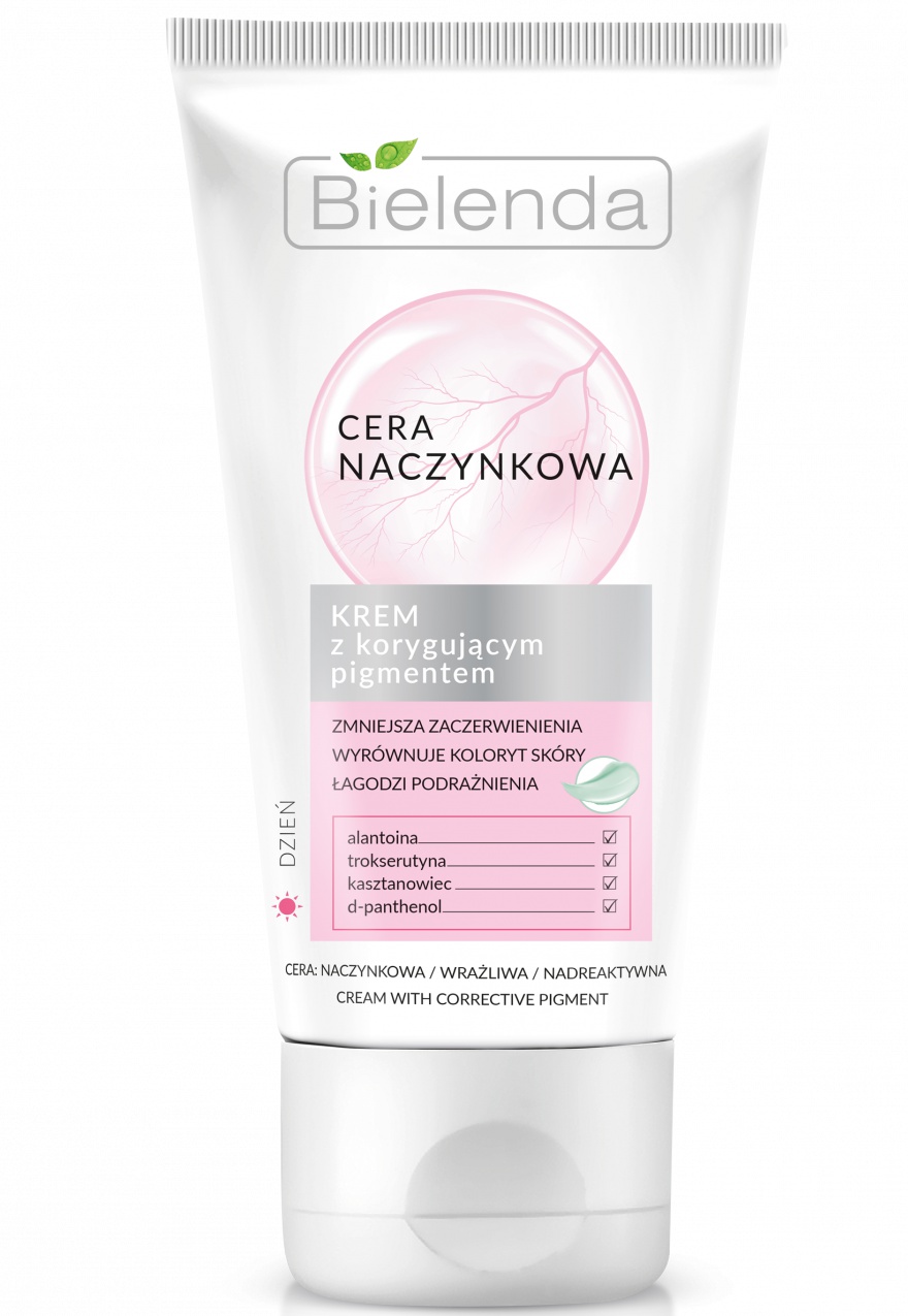 Bielenda Capillary Skin Face Cream With Corrective Pigment