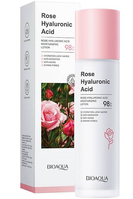 BioAqua Rose Hyaluronic Acid Moisturizing Lotion