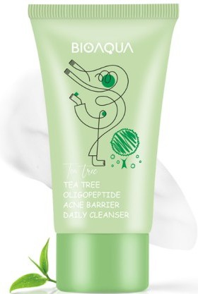 BioAqua Tea Tree Oligopeptide Acne Barrier Cleanser