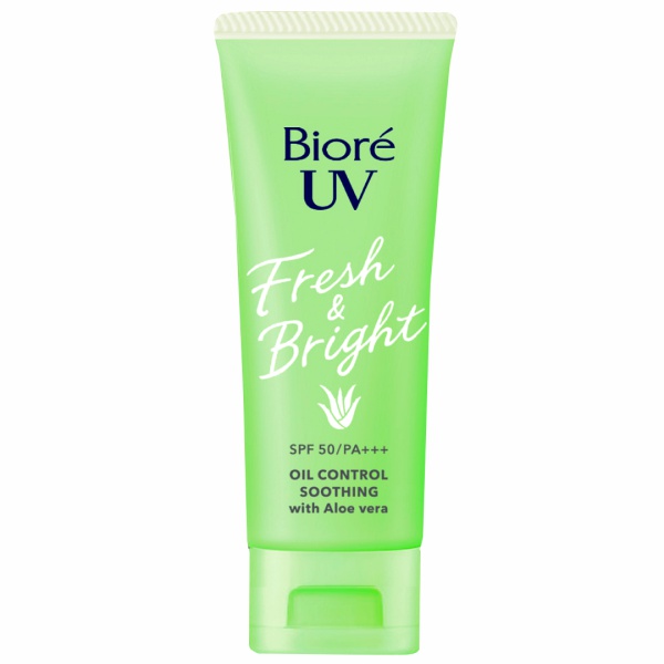 Biore UV Fresh & Bright Oil Control Soothing Aloe