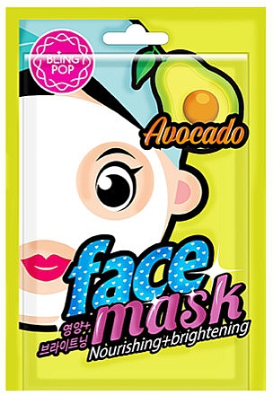 Bling Pop Avocado Nourishing & Brightening Mask