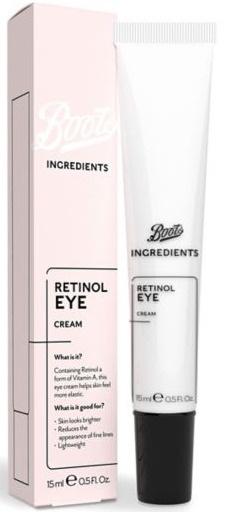 Boots Ingredients Retinol Eye Cream