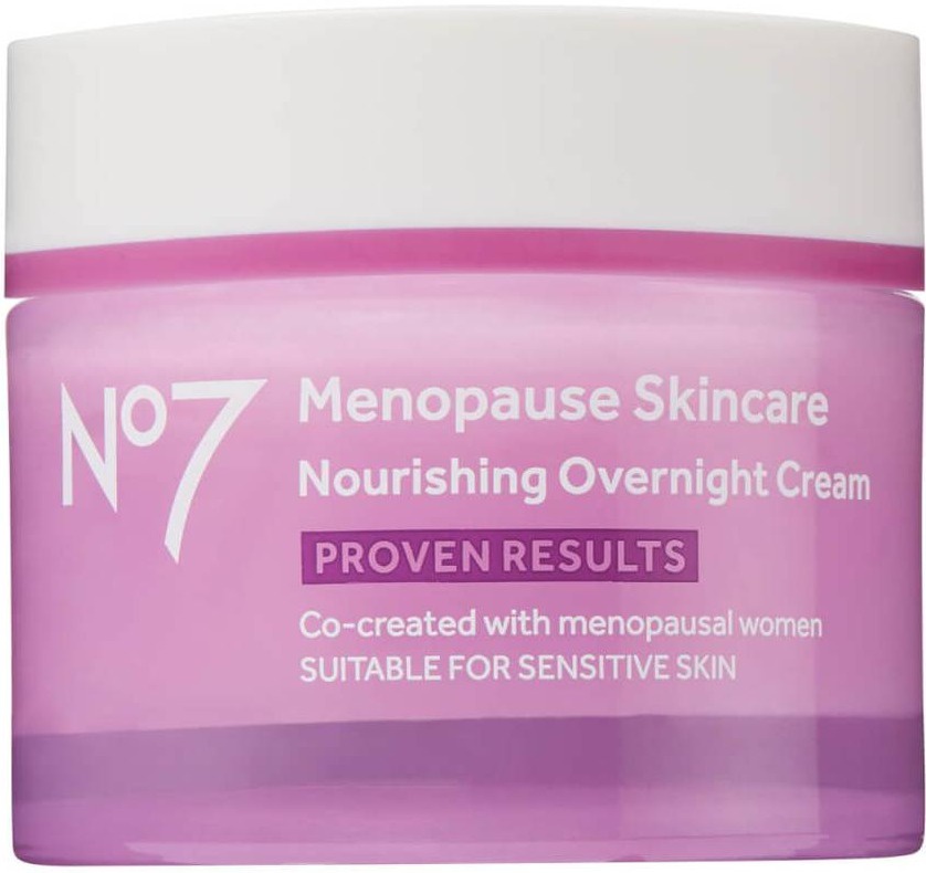 Boots Laboratories No7 Menopause Nourishing Overnight Cream