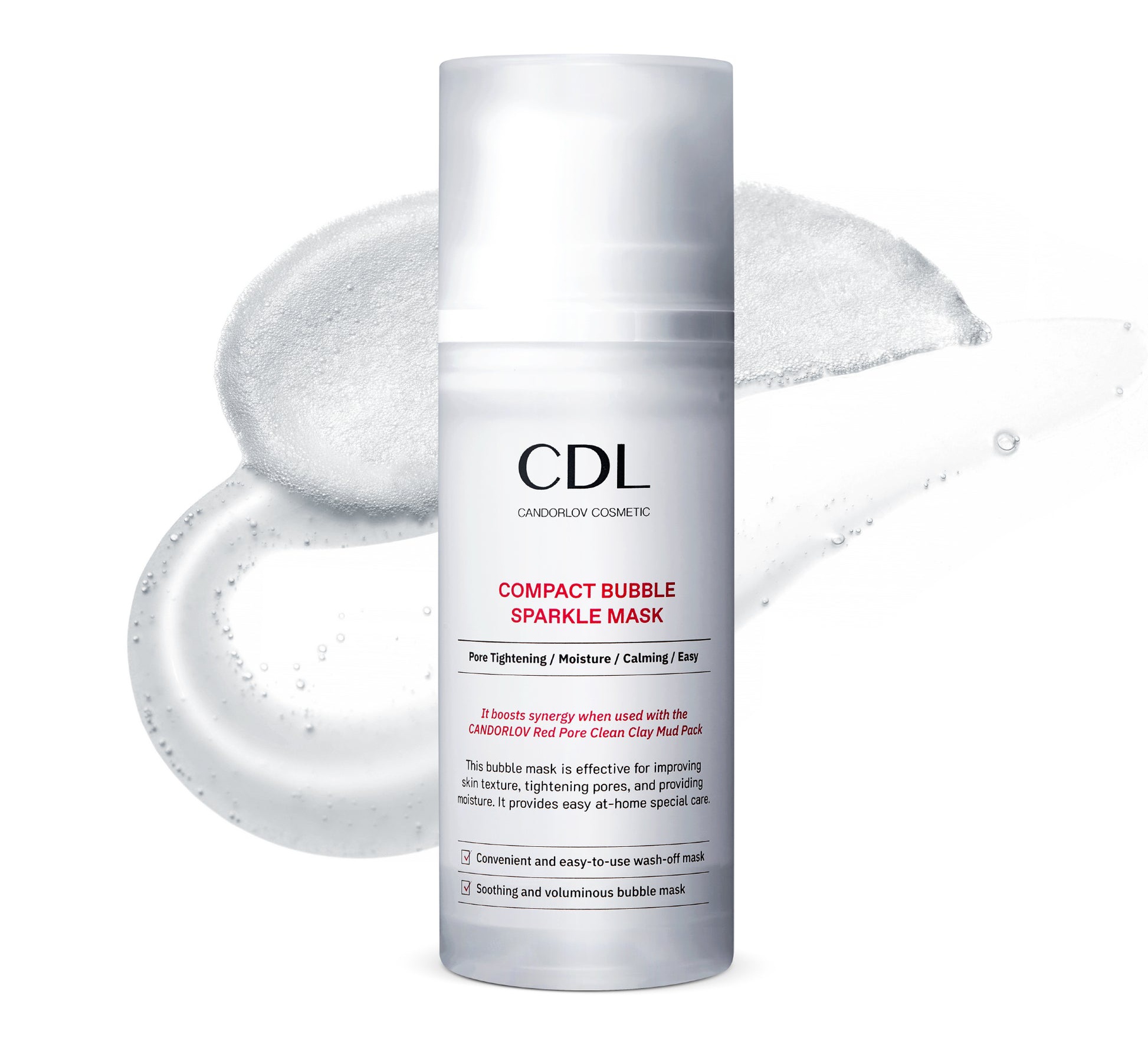 CDL Candorlov Cosmetics Compact Bubble Sparkle Mask