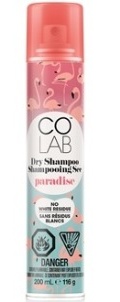 COLAB Paradise Fragrance Dry Shampoo