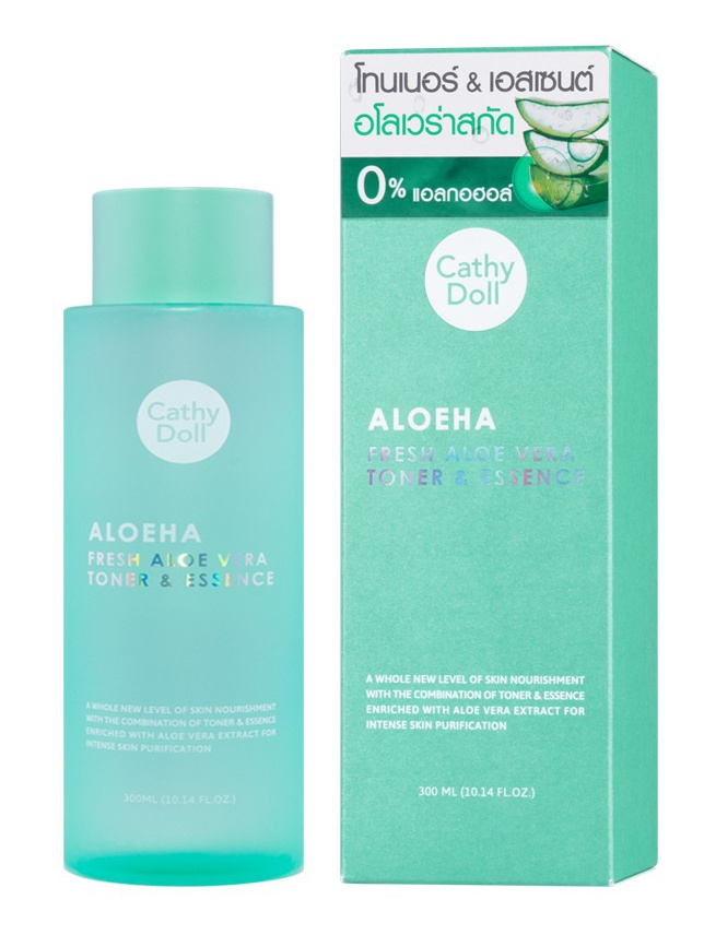 Cathy Doll Aloeha Fresh Aloe Vera Toner & Essence