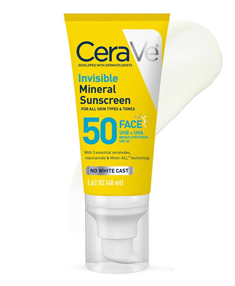 CeraVe Invisible Mineral Sunscreen