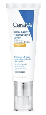 CeraVe Ultra-Light Moisturizing Face Lotion With Sunscreen Spf 30