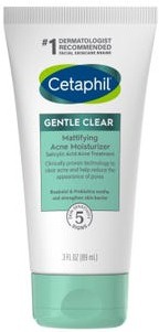 Cetaphil Gentle Clear Mattifying Acne Moisturizer