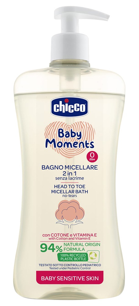 Chicco Baby Moments Head To Toe Micellar Bath