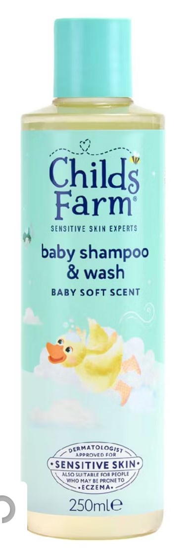 Childs Farm Baby Shampoo & Body Wash