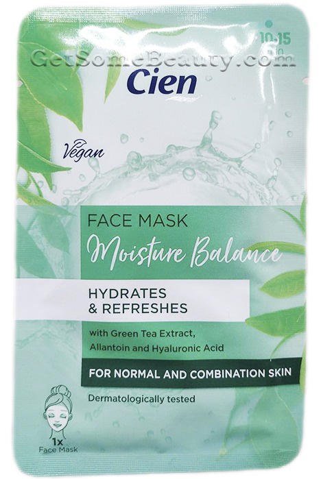 Cien Face Mask Moisture Balance