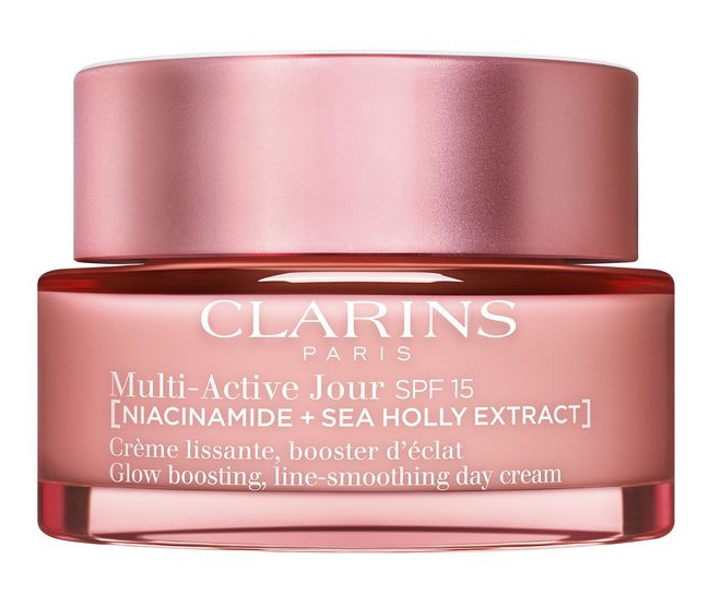 Clarins Multi-Active Glow Boosting Line-Smoothing Day Cream SPF 15 All Skin Types