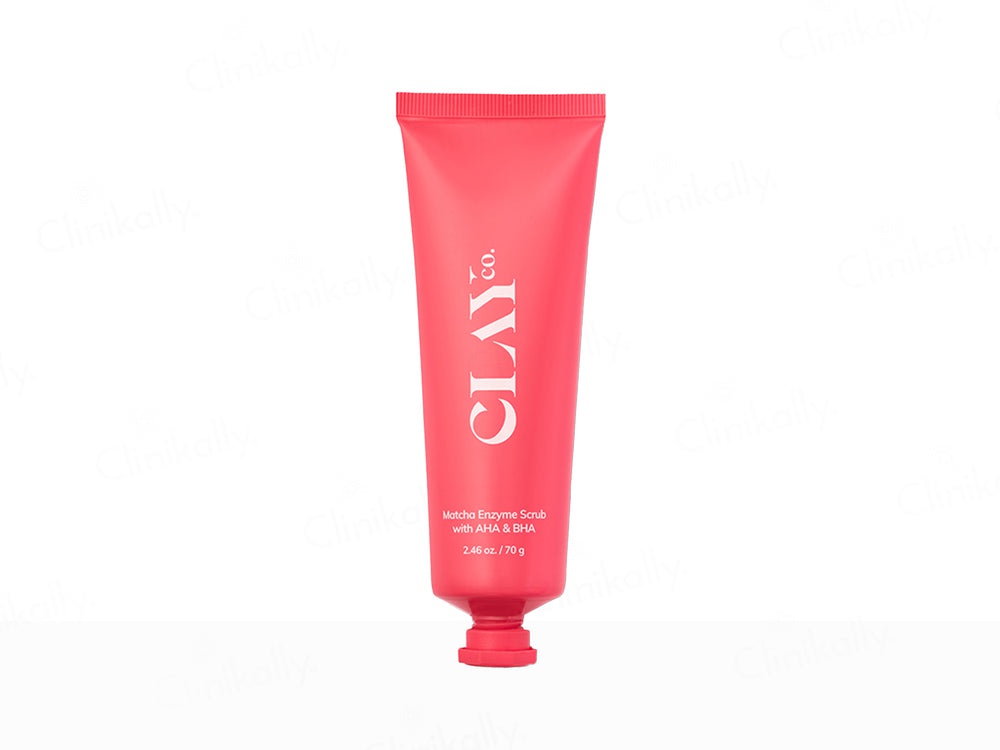 Clay Co. Matcha Enzyme Scrub With AHA & BHA