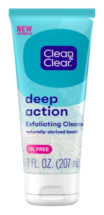Clean & Clear Deep Action, Exfoliating Cleanser