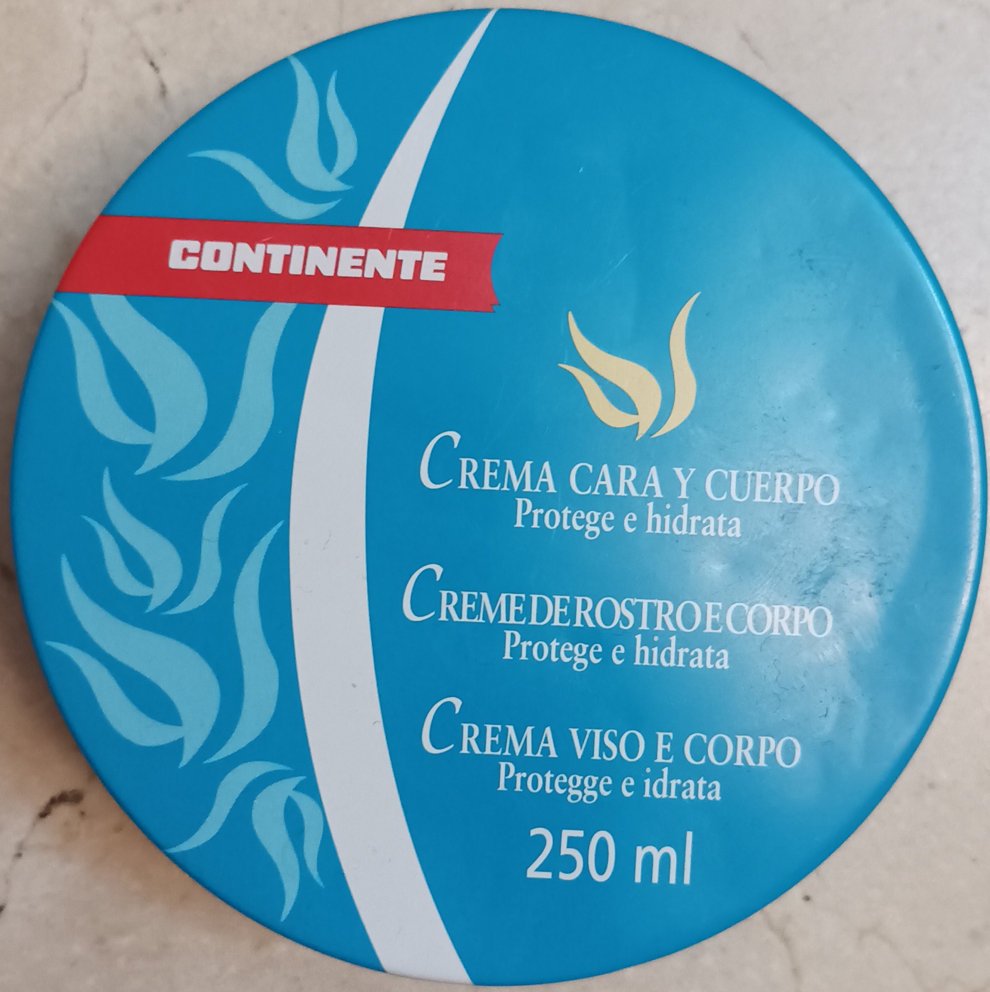 Continente Crema Cara Y Cuerpo