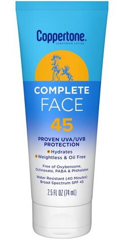 Coppertone Complete Face SPF 45