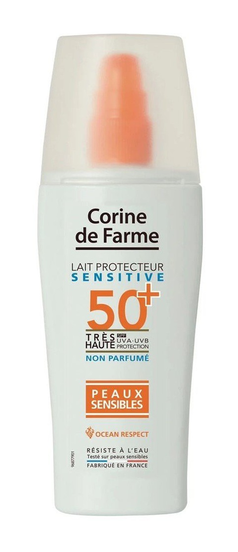 Corine de farme Sensitive Protective Milk Unscented SPF50+
