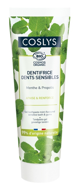 Coslys Toothpaste Sensitive Teeth Menthe & Propolis