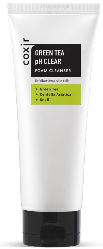 Coxir Green Tea pH Clear Foam Cleanser