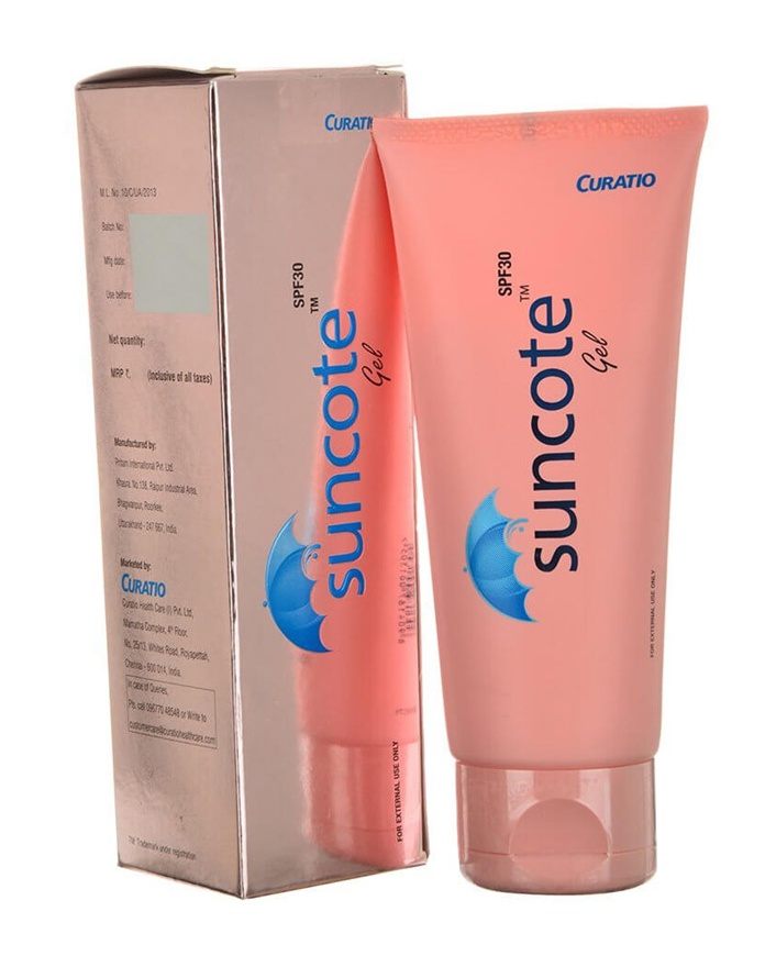 Curatio Suncote Gel SPF 30