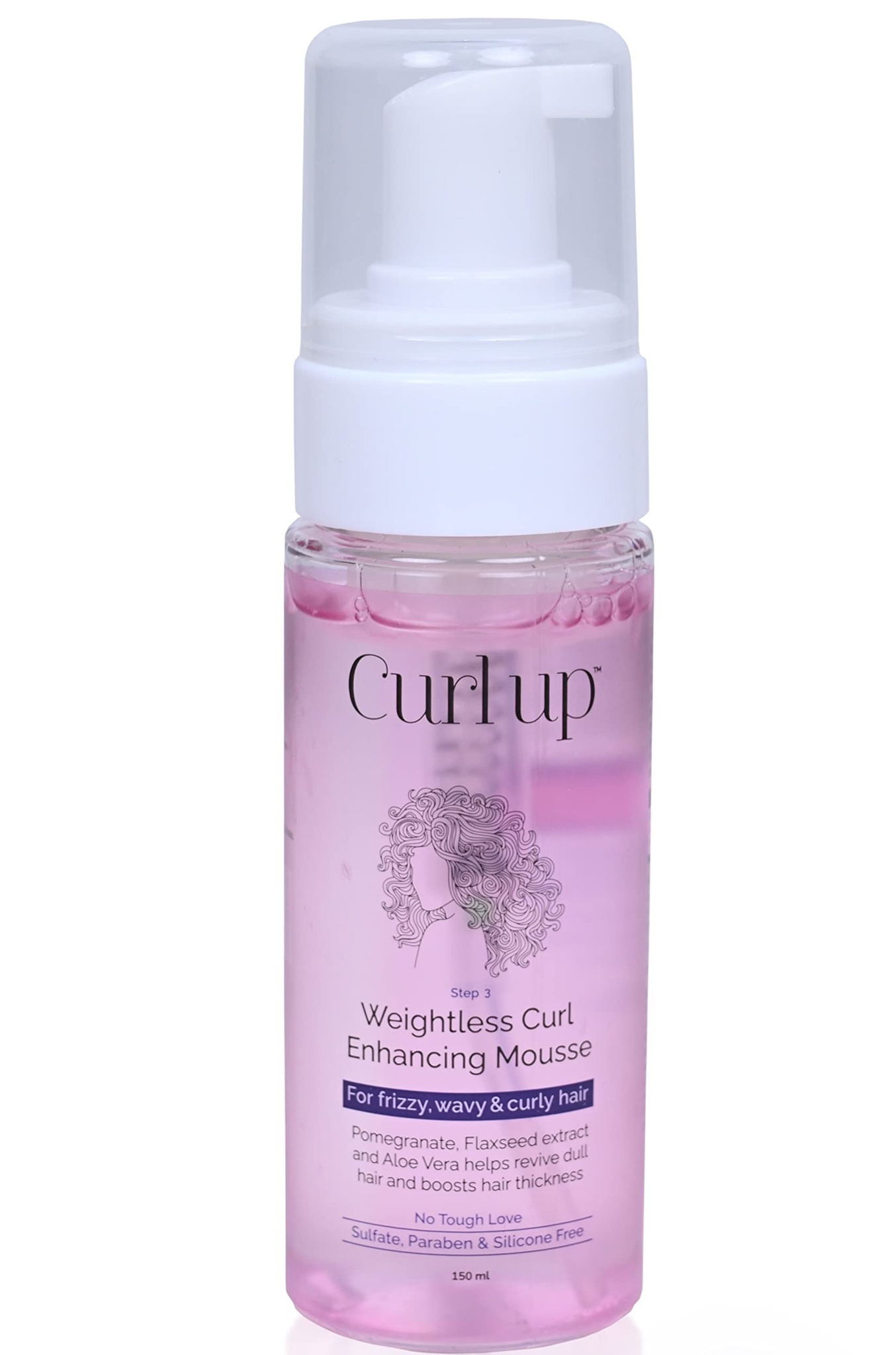 Curl Up Weightless Curl Enhancing Mousse