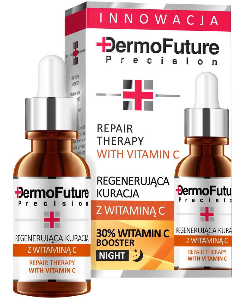 DERMOFUTURE PRECISION Intensywnie Regenerująca Kuracja Z Witaminą C