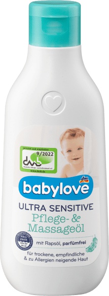 DM Babylove Ultra Sensitive Pflege- & Massageöl