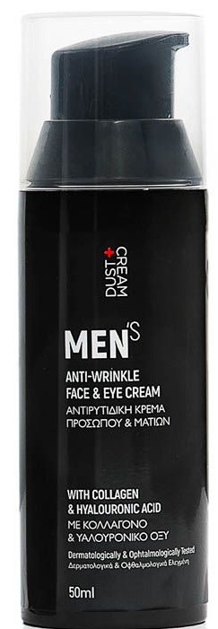 DUST+CREAM Men's Anti-wrinkle Face & Eye Cream