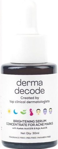 Derma Decode 1% Kojic Acid 10% Azelaic Acid Brightening Serum