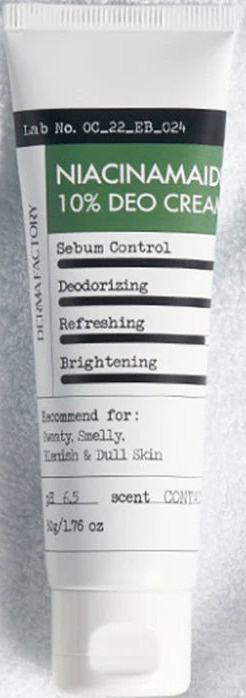 Derma Factory Niacinamide 10% Deo Cream