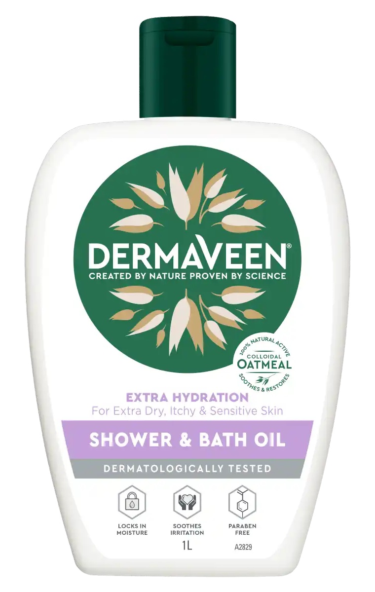 DermaVeen Extra Hydration Shower And Bath Oil
