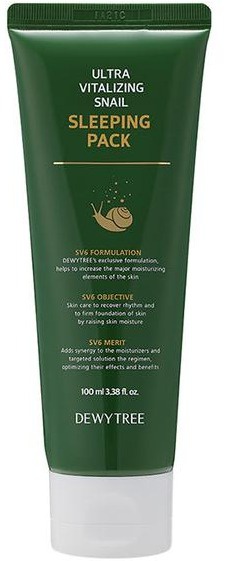 Dewytree Ultra Vitalizing Snail Sleeping Pack