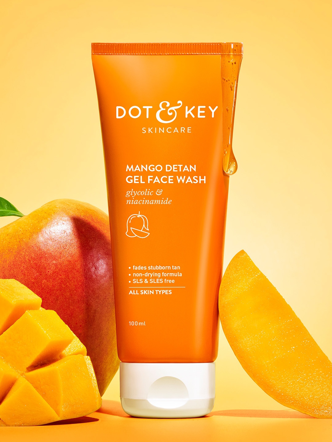 Dot and key Mango Detan Gel Face Wash