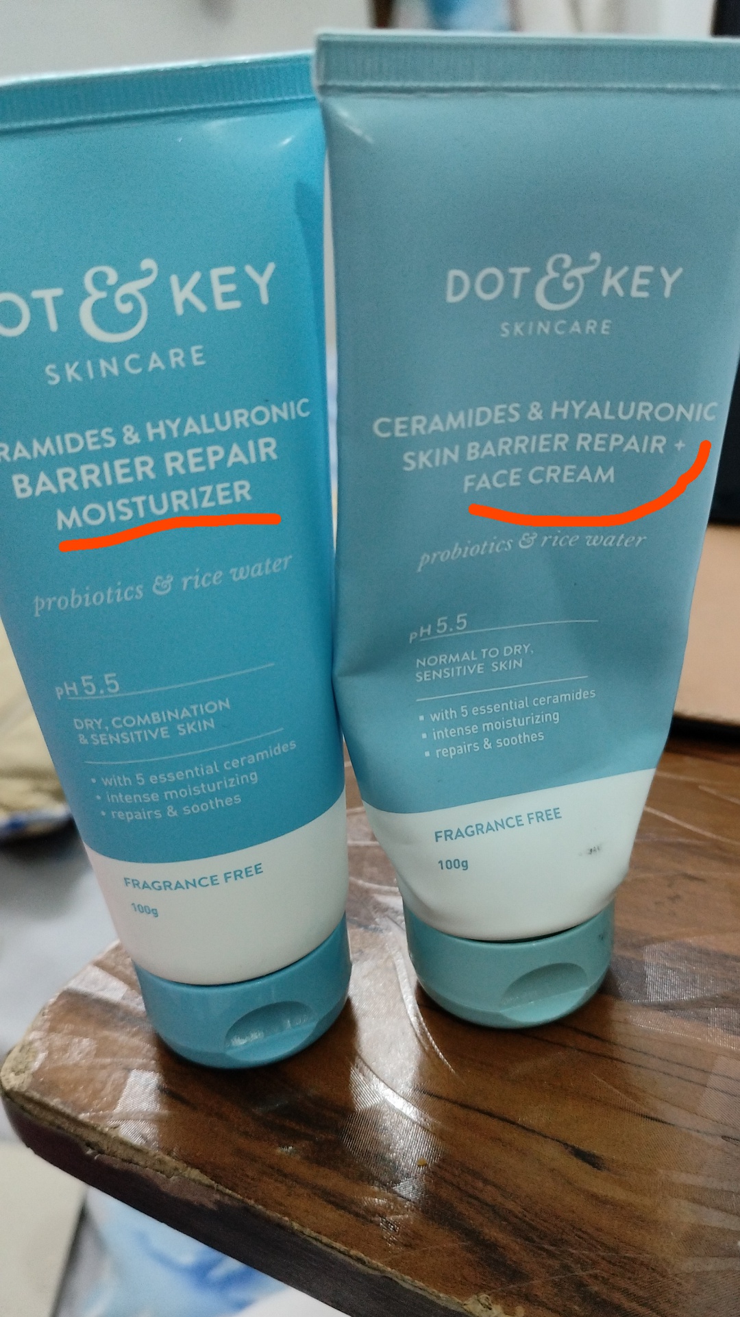 Dot and key