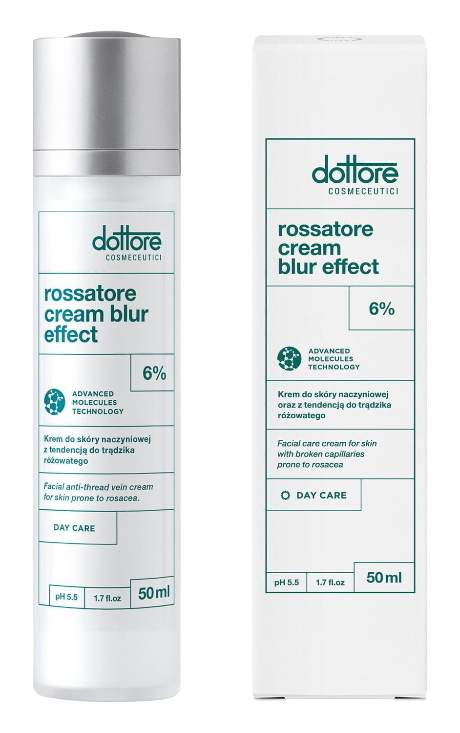 Dottore Cosmeceutici Rossatore Cream Blur Effect 6%