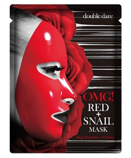 Double Dare Omg! Red+Snail Mask