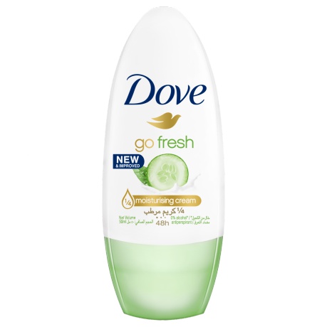 Dove Go Fresh Cucumber & Green Tea Roll-On Antiperspirant Deodorant