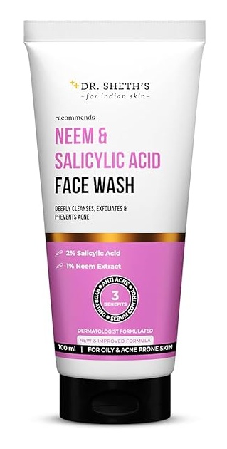 Dr. Sheth's Neem & Salicylic Acid Face Wash