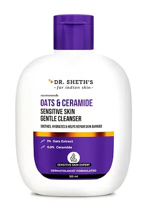 Dr. Sheth's Oats And Ceramide Sensitive Skin Cleanser