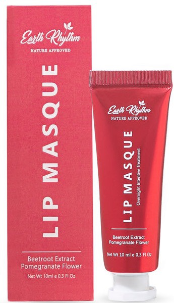 Earth Rhythm Lip Masque Beetroot Extract Pomegranate Flower