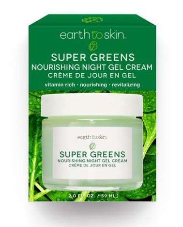 Earth To Skin Super Greens Nourshing Night Gel Cream