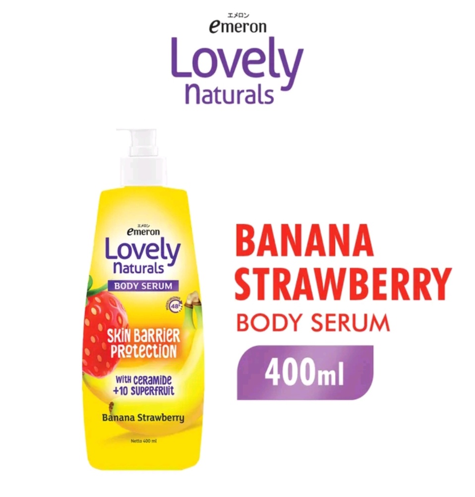 Emeron lovely Body Serum Skin Barrier Protection Banana Strawberry
