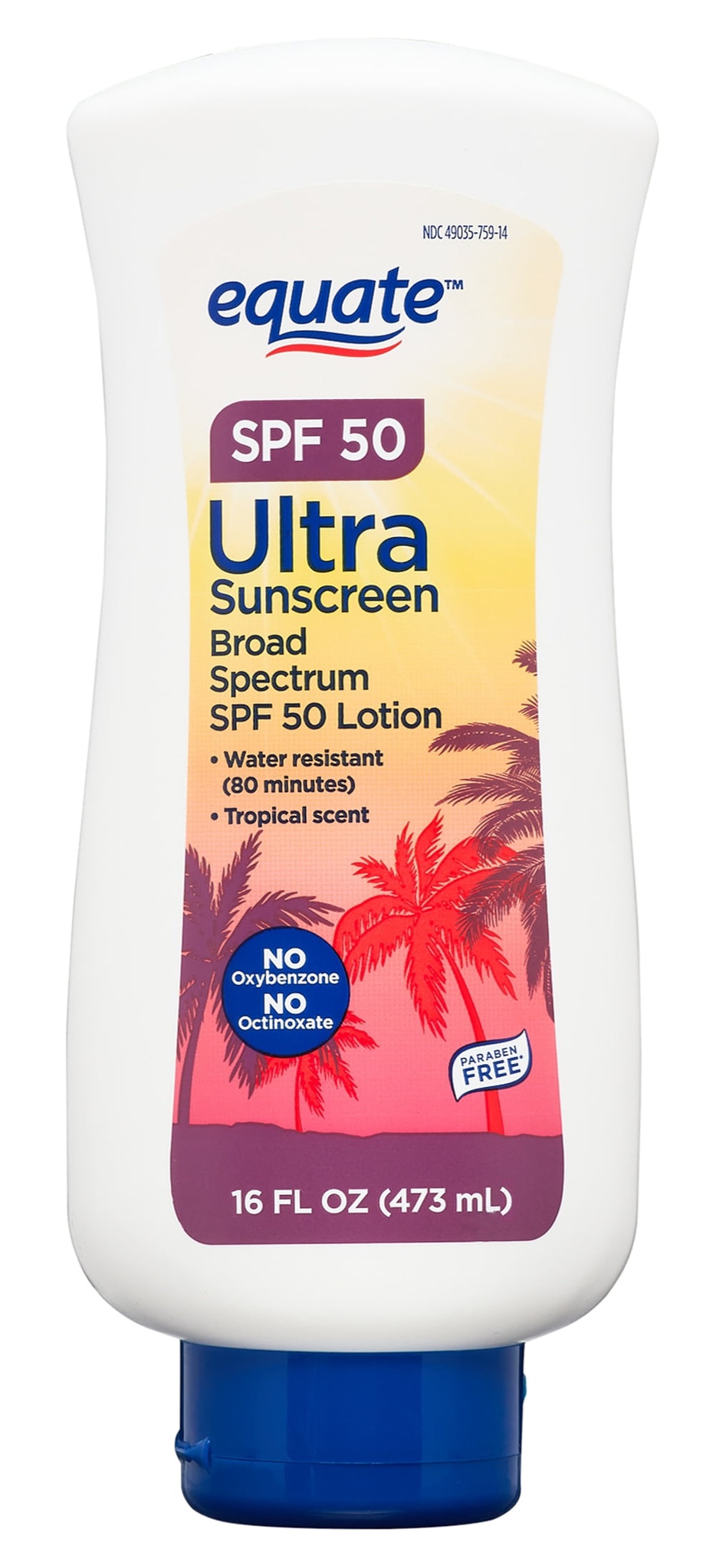Equate Ultra Broad Spectrum Sunscreen Lotion SPF 50